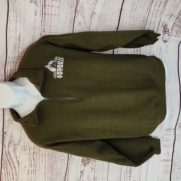 Gildan men's 1/4 zipped pullover - Picture 2 of 6